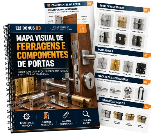 Capa do Bônus 03: Mapa Visual de Ferramentas e Componentes de Portas